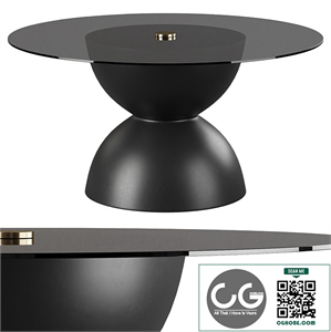 Ellipse table by Ben Barber