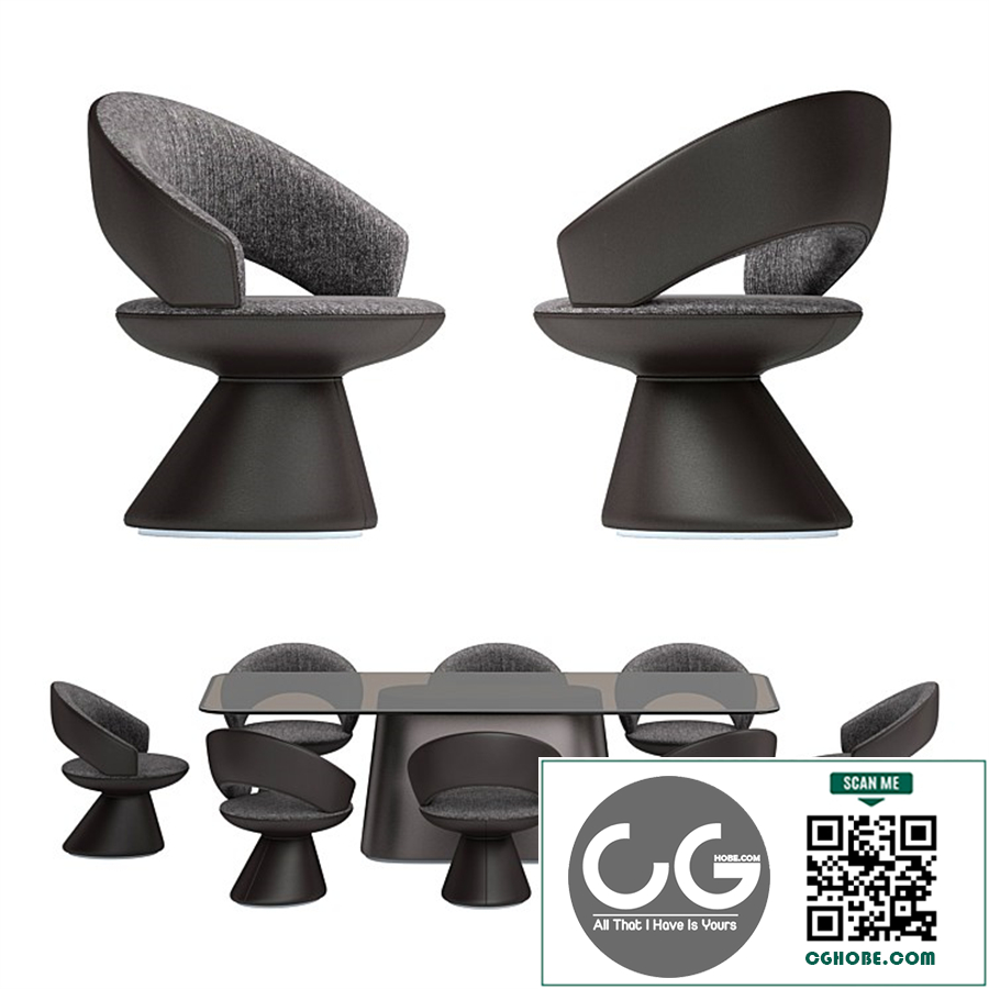 Table and chairs elvemobilya