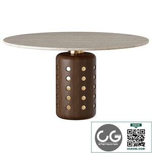 Mezzo Collection Marlon Dining Table.