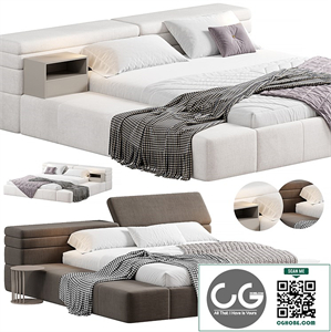 Mayfair Dream Bed by Arketipo Firenze