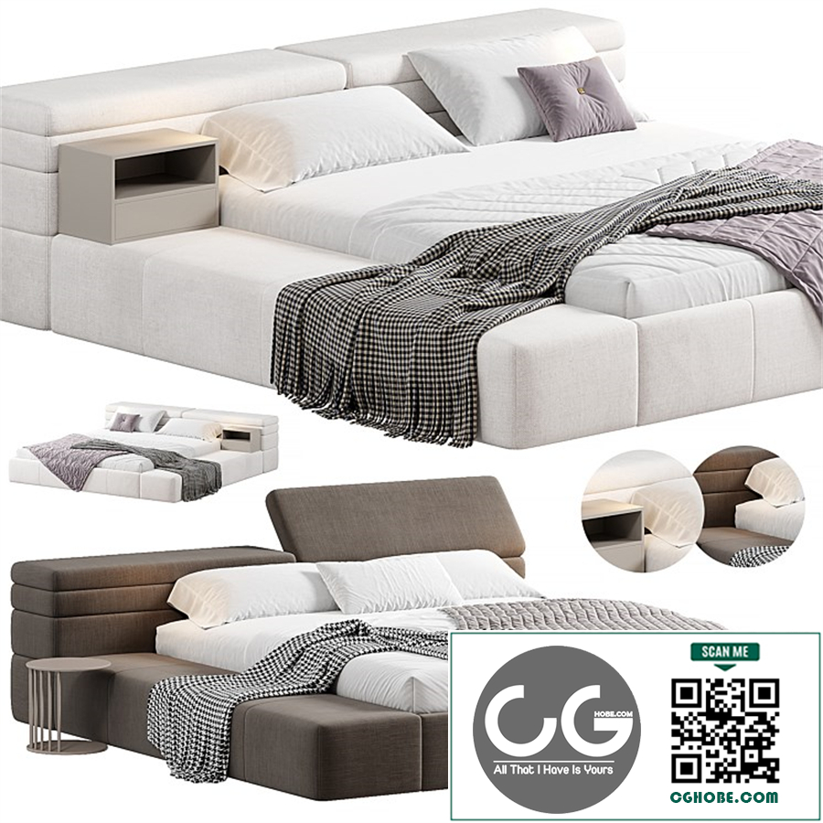 Mayfair Dream Bed by Arketipo Firenze