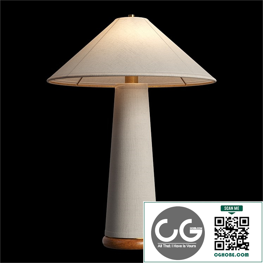 Ombra White Table Lamp