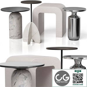 Side tables SPAZIO, MARTINI
