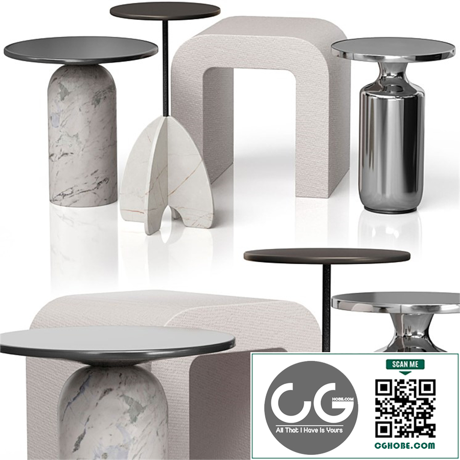 Side tables SPAZIO, MARTINI