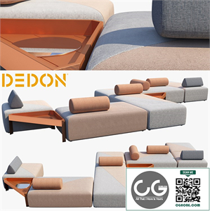 Modular sofa Brixx Dedon