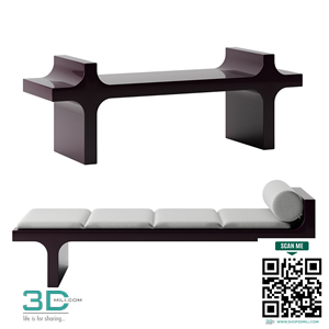 DHARMA bench by Baxter