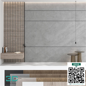 Decorative wall panel set 77