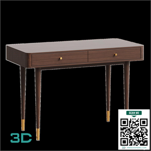 Eichholtz Console Mid Century Wooden Desk