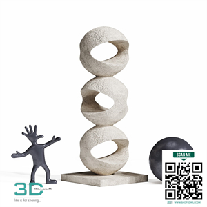 Endless ball ornament sculpture