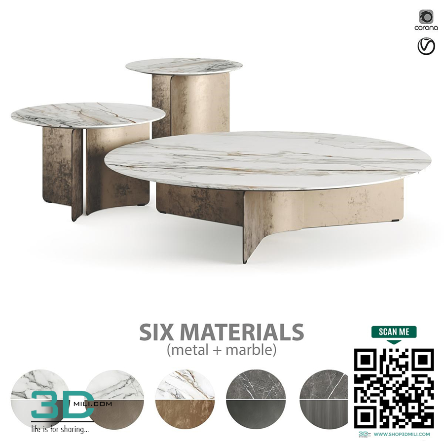 Giulio Marelli Wave 2023.2 Coffee Table