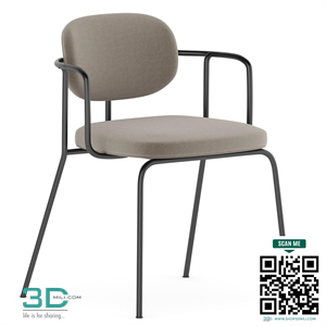 LUNCH CHAIR FRAME WOUD SERO