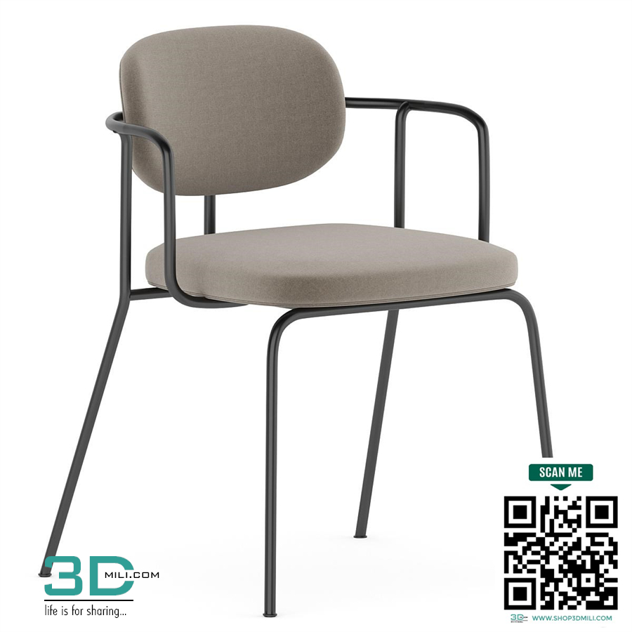 LUNCH CHAIR FRAME WOUD SERO