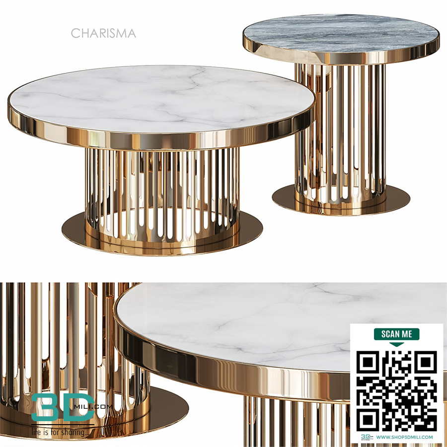 LaLume MB20688-23 coffee table