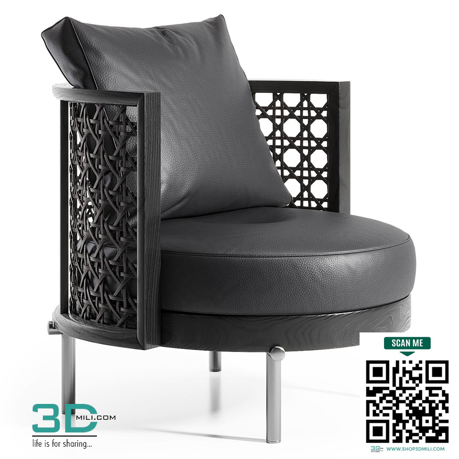 Minotti Torii Nest Armchair
