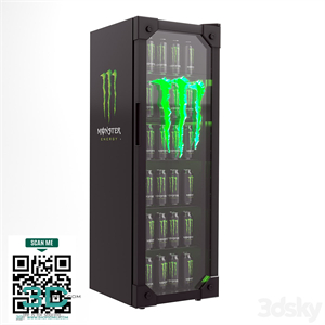 Monster Energy Drink Fridge