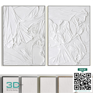 Plaster Two Photo Frame R-243
