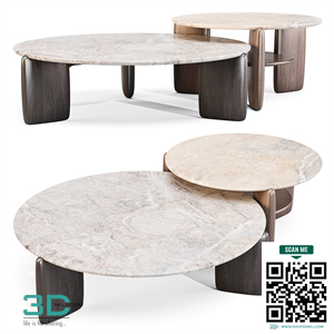 Tacchini Kanji - Coffee and Side Table