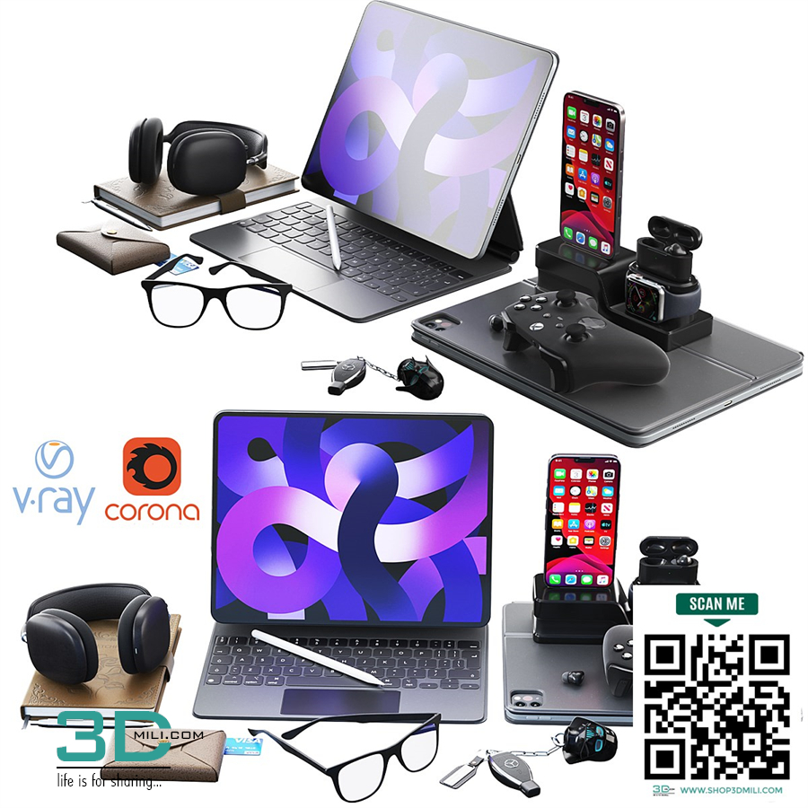 Workspace Composition  Apple Set