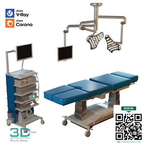 hospital equipment vol 3 (surgical room set)