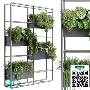 stand plant box - collection Indoor plant 254 metal vase pot fern grass