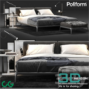 62. Sell Album Super Bed 3dsky Model