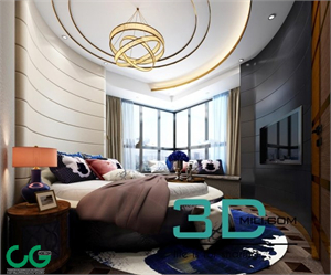 69. Sell Album Round Bed 3D Models