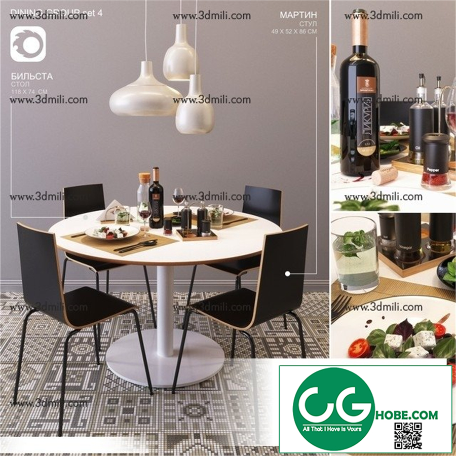 81. Sell Album Super Table + Chair 3dsky Vol 02