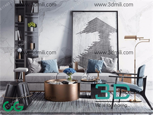SELL Album Sofa Modern Style 03
