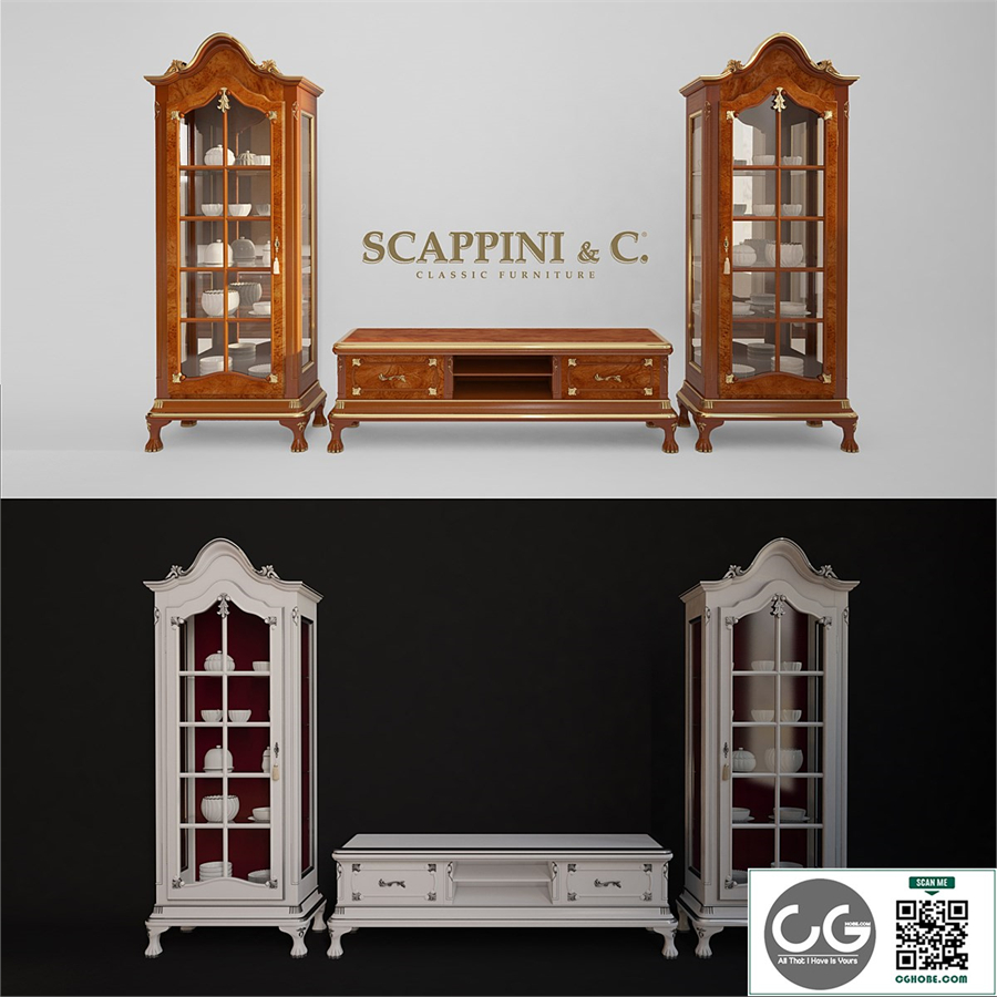 SCAPPINI SHOWCASE, TV Stand