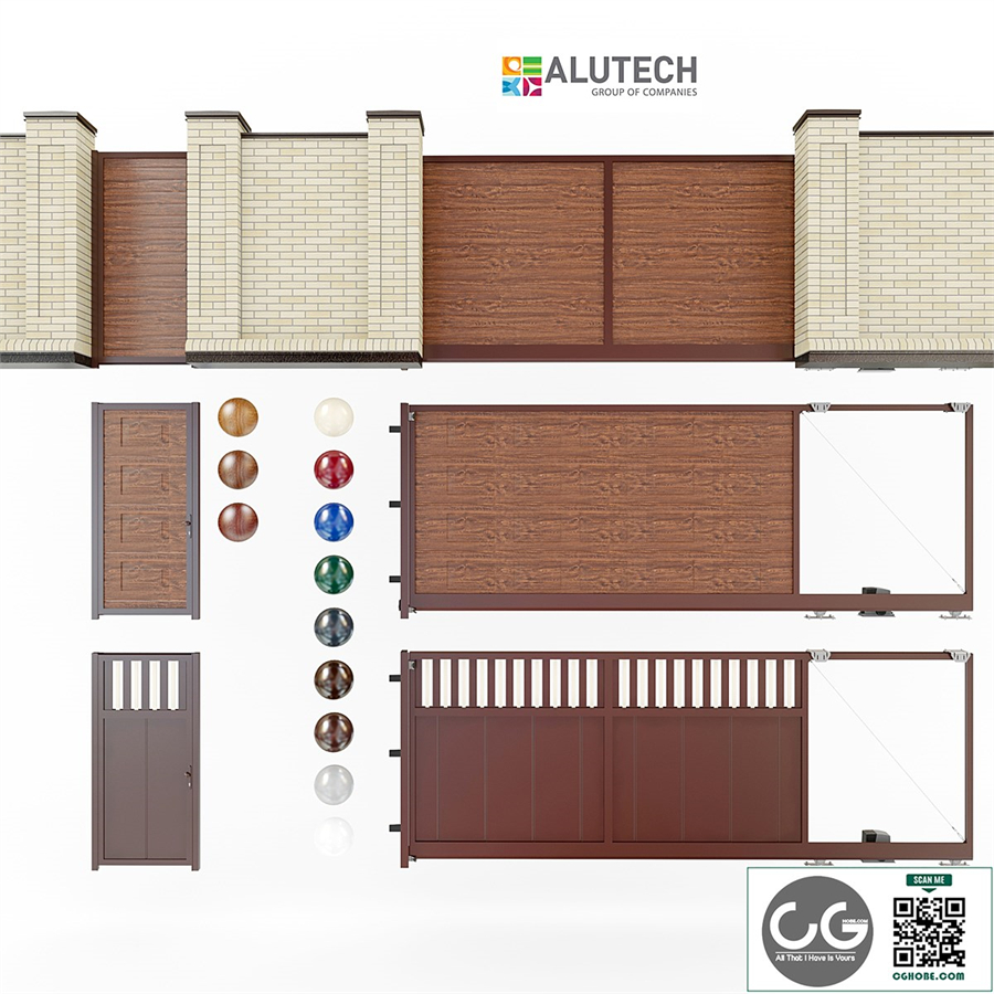 Gate alutech 1