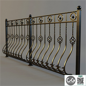 Wrought fence