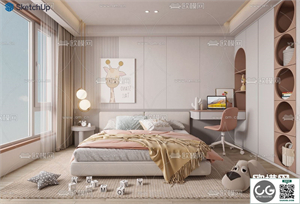 BEDROOM SKETCHUP MODEL