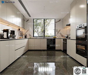 KITCHEN SKETCHUP MODEL 