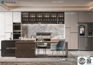 KITCHEN SKETCHUP MODEL 