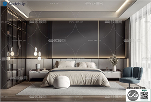 BEDROOM SKETCHUP MODEL