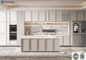 KITCHEN SKETCHUP MODEL 