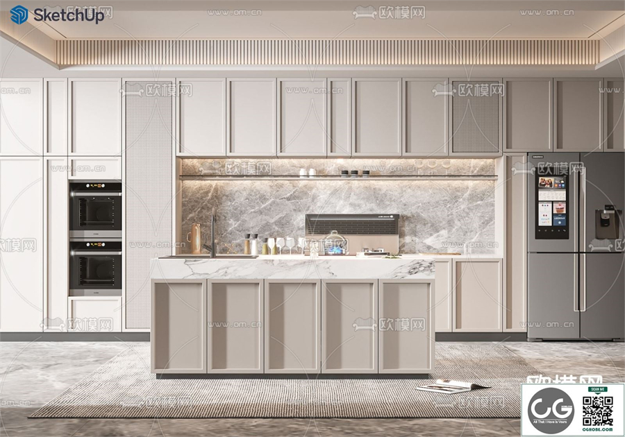 KITCHEN SKETCHUP MODEL 