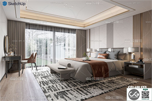 BEDROOM SKETCHUP MODEL