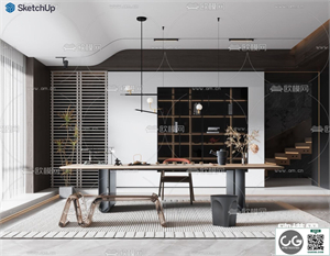 STUDY SKETCHUP MODEL