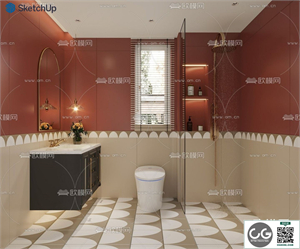 BATHROOM SKETCHUP MODEL