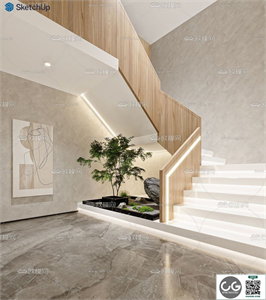 STAIR SKETCHUP MODEL