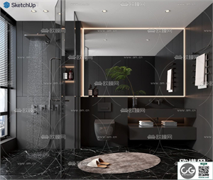 BATHROOM SKETCHUP MODEL