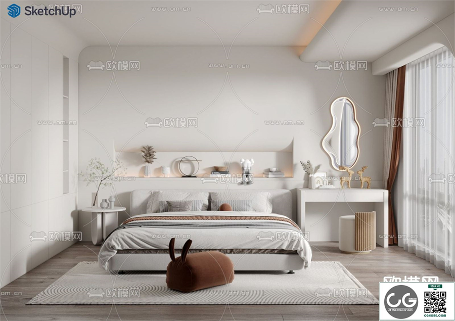 BEDROOM SKETCHUP MODEL