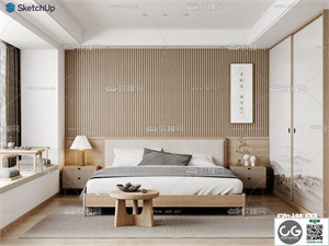 BEDROOM SKETCHUP MODEL