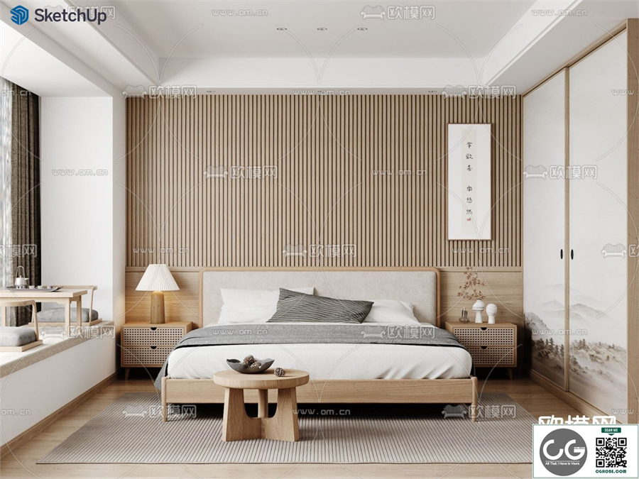 BEDROOM SKETCHUP MODEL