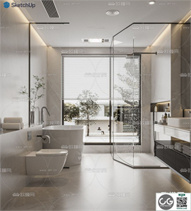 BATHROOM SKETCHUP MODEL