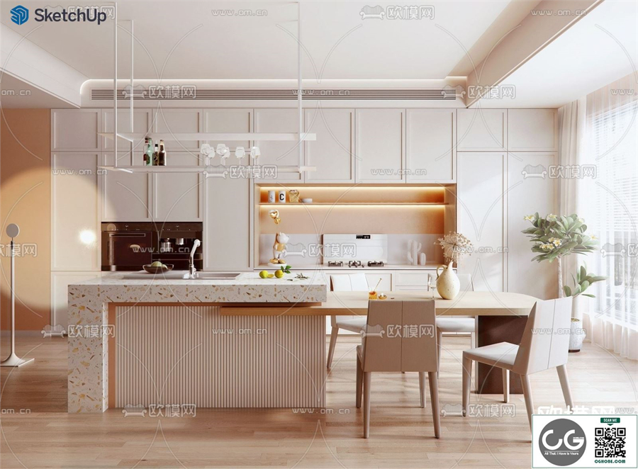 KITCHEN SKETCHUP MODEL 