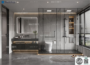 BATHROOM SKETCHUP MODEL