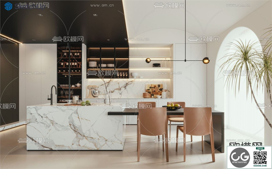 DINING ROOM SKETCHUP MODEL 