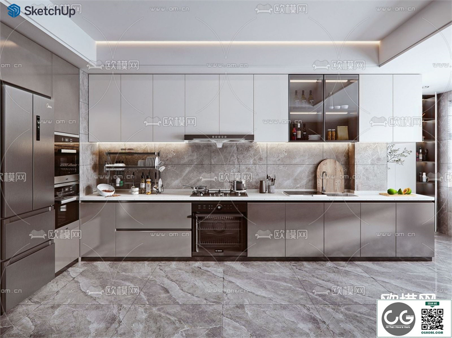 KITCHEN SKETCHUP MODEL 